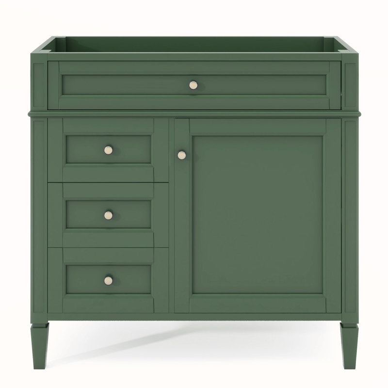 35'' Single Bathroom Vanity Base Only