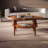Creative design sense solid wood coffee table