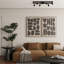 Ensemble de luminaire carré à 35 lumières à DEL 6 lumières Vidalite-71083023