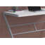 Bureau d'ordinateur, bureau personnel, ordinateur portable, L 48 po, travail, métal, stratifié, contemporain, moderne-972045720