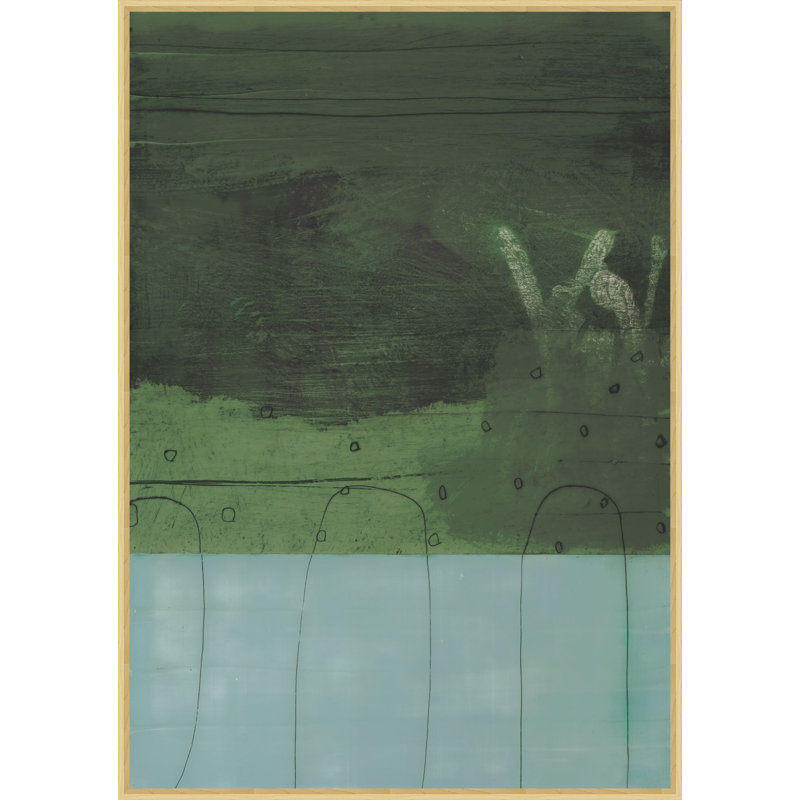 Moss And Sky 1 Print, 58.25" H x 41.25" W