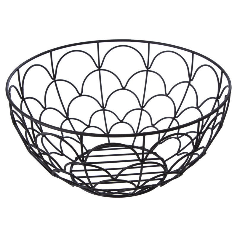 17 Stories Decorative Basket, Black