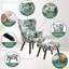 Kade Upholstered Armchair with Footstool-176245738