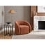 Fauteuil d'appoint pivotant en microfibre Luxury-134065414