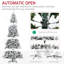 Arbre de Noël pin vert / blanc réaliste Kaisen-1841885261