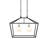Denison Black Outdoor Lantern-136124093