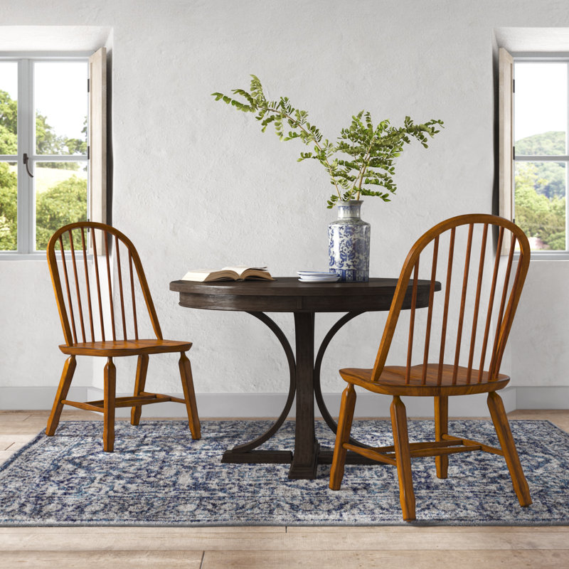 Makira Windsor Chair, Rustic Oak