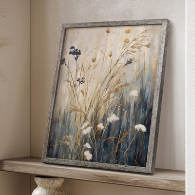 FLORAL Series DCCCXVI Framed Print - Solid Wood