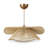 Bohemian Sculptural Macrame 1 Light Chandelier