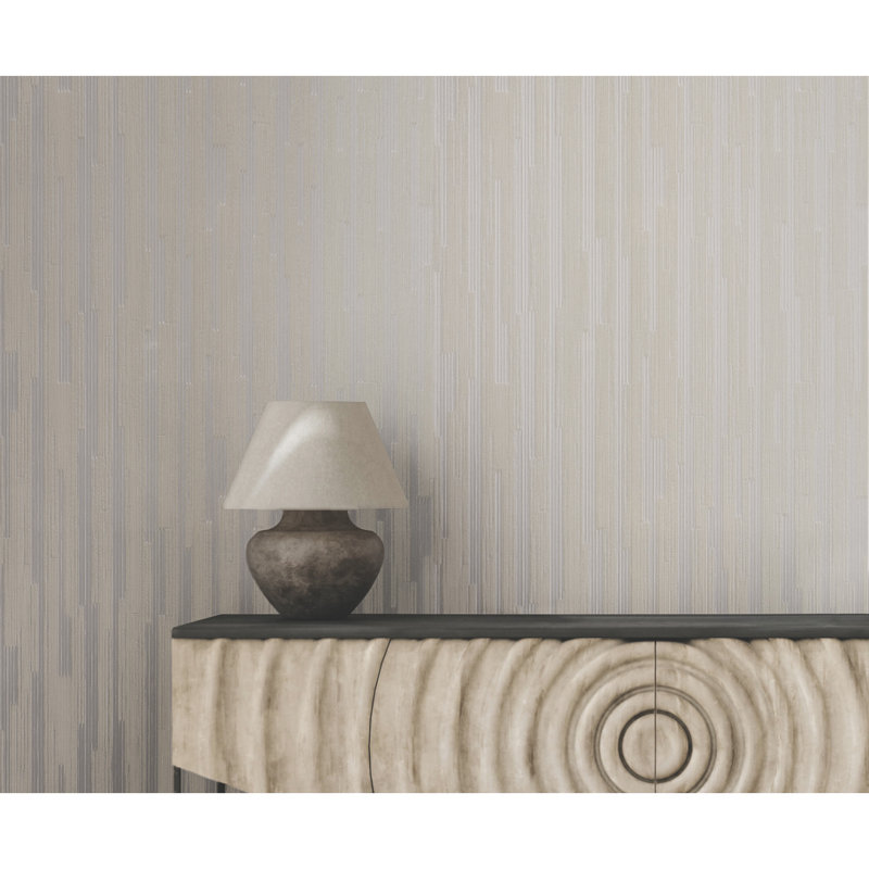 Kateryna Abstract Roll, Natural White