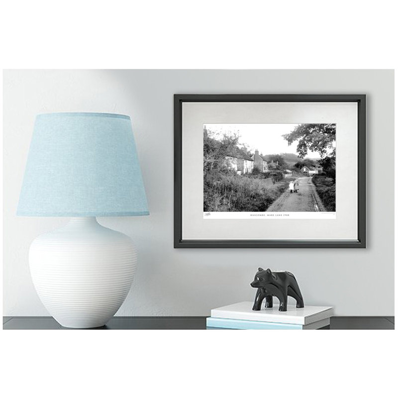 Hascombe, Mare Lane 1908 by Francis Frith - Single Picture Frame Print, 28cm H x 36cm W x 2.3cm D