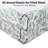 HLC.ME Ditsy Printed Floral Bed Sheets - 3 Piece Patterned Bed Sheet Set - Wrinkle Resistant &  Soft - Fits Mattresses Up To 15 Inches Deep (Twin, Green)-121335960-121335957