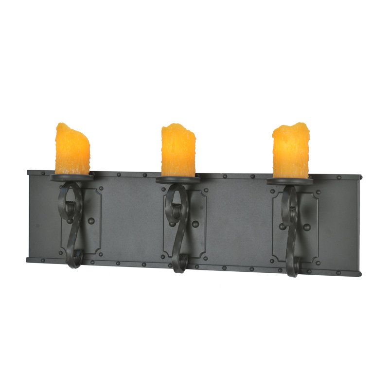 Éclairage pour meuble-lavabo 3 lumières carpathian