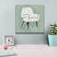 «Retro Chair 1 Sit» par Michael Mullan, art mural sur toile-103728256