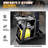 27.75" Heavy-Duty Welding Cart Safety Chains 3-Layer Storage 100 Lb Capacity 360° Swivel Wheels