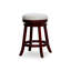 Tabouret de comptoir, siège en tissu-619254997-619254996