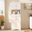 Armoire de rangement autoportante 67 po avec 4 armoires et 1 tiroir 