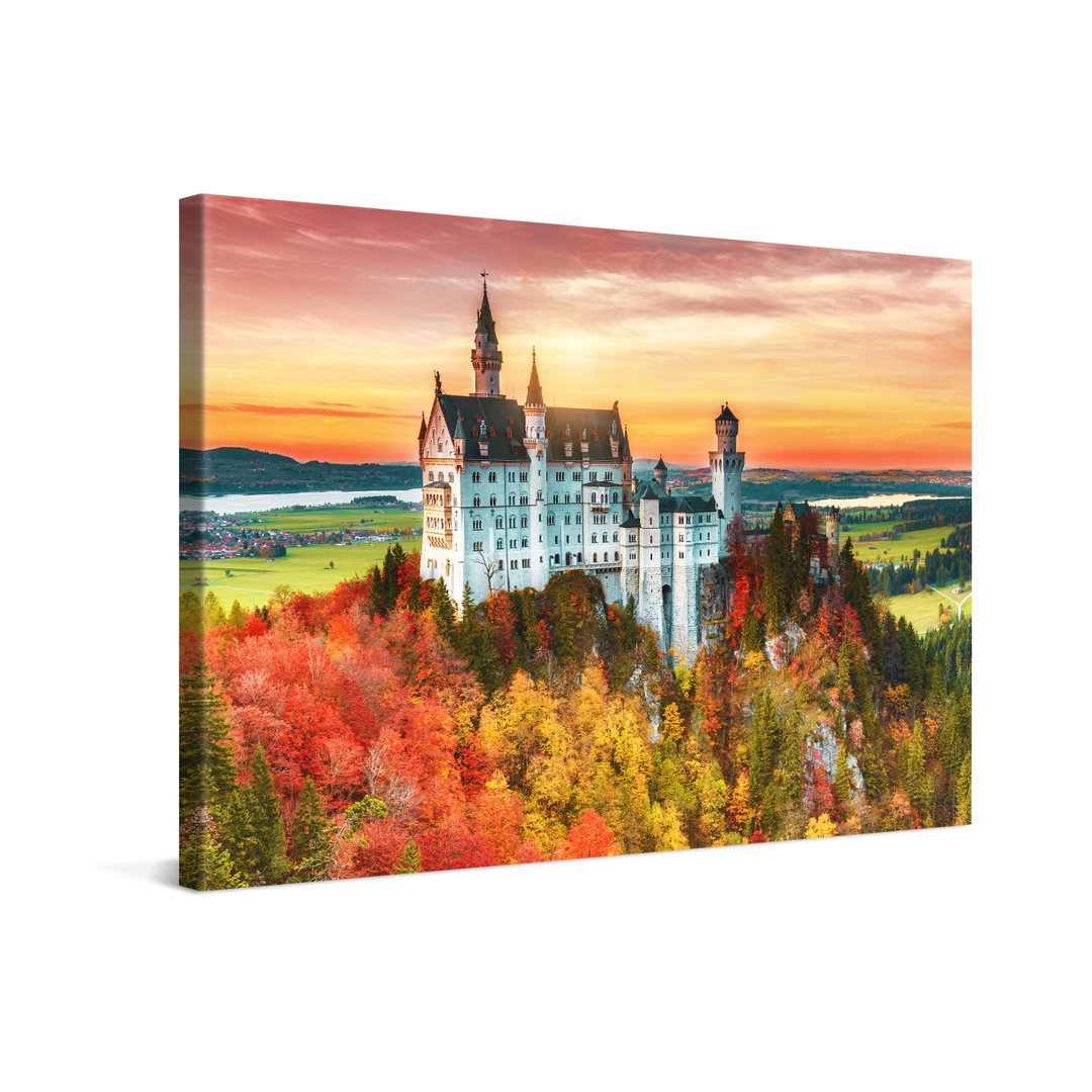 Leinwandbild – Leinwandbild Schloss Neuschwanstein