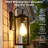 Schlesinger Outdoor Rectangular Clear Glass Shade Wall Light-189313782-233855030