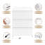 3-Drawer Vertical End Table-37030070