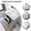 48" Single Sink Wall-Mounted Bathroom Vanity With Resin Basin-329963538