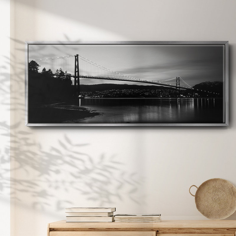 Lions Gate Inlet- Framed Canvas