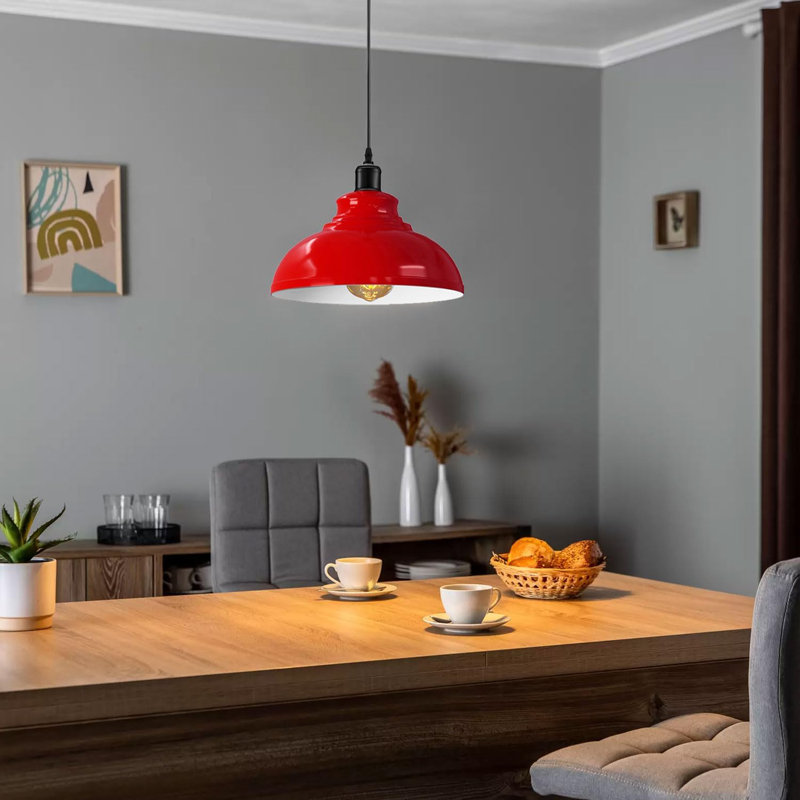 Layden 1 - Light Single Pendant, Red