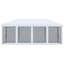 Tente avec auvent Pop Up Outsunny
