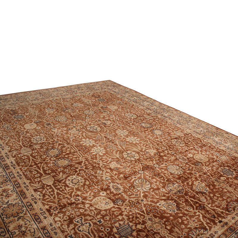 One-of-a-Kind 9'8" X 12'8" Hand Knotted Area Rug