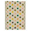 Area Rug in Beige/White/Green-2124738576