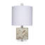 Garbo Mother of Pearl Table Lamp with Linen Shade-1430746247-1430746246