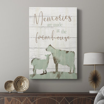 Farmhouse Memories -Gallery Wrapped Cavas