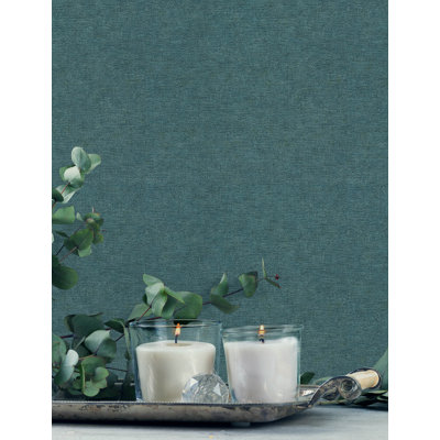Papier peint délavé Tansy Teal