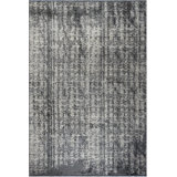 Rapture Abstract Area Rug in Black/Gray