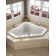 Signature® 60" x 60" Corner Soaking Acrylic Bathtub
