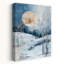 «Dreamy Winter Landscape Abstract Contemporary Modern Landscape Nature», art mural-1587833433