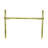 The Renovators Supply Inc. 1 " 30 " Tall Copper and Brass Bathroom Sink