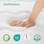 Bozkov 25cm Gel Memory Foam Pocket Sprung Mattress-332484211