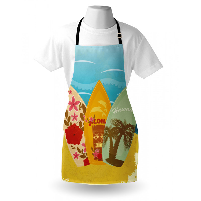 Tablier de bar tiki