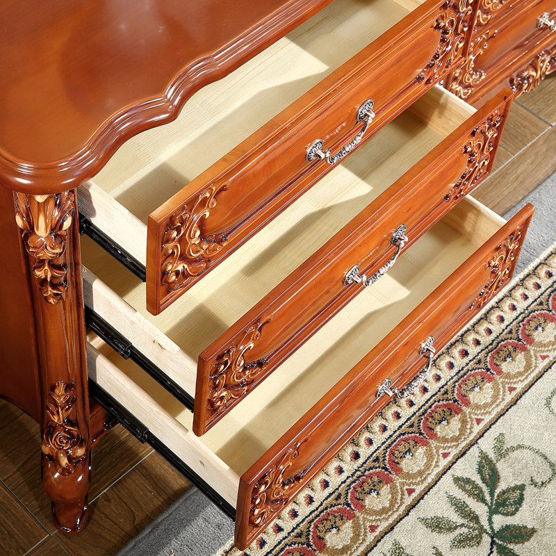Commodes et commodes en bois massif cerisier