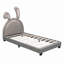 Lit plateforme tapissier en similicuir-491706306-491706307