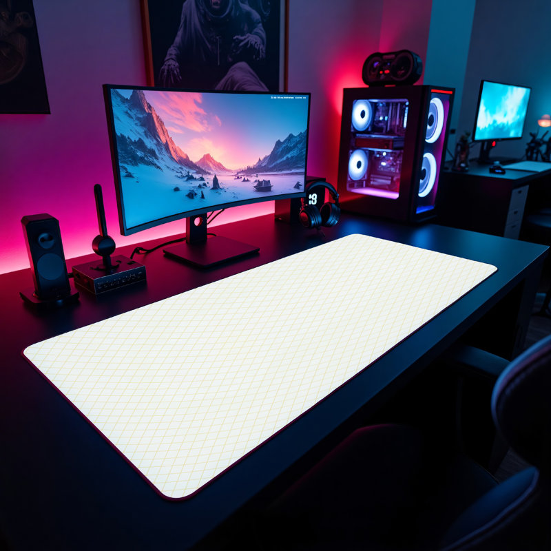 Polyester Desk Pad, 23.6x13.8