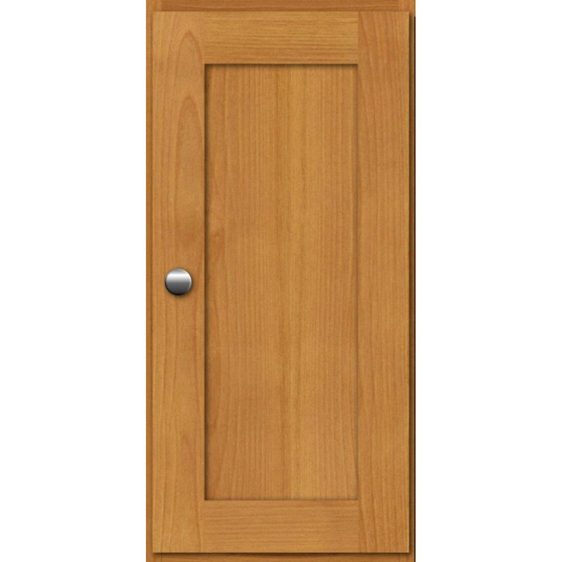 Armoire de salle de bain murale, Aulne naturel