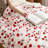 Cherry Patterned Flannel Throw Blanket-131376887