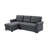 86'' Upholstered Reclining Sleeper Sofa-597257577