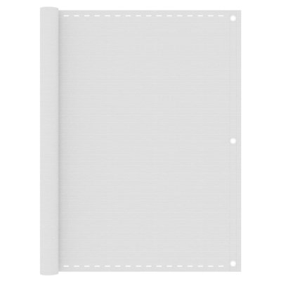 Chauvigny 47.2cm H x 47.2cm W White Plastic Yard/Privacy Fence