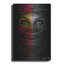Art mural en métal luxueux «Emerald Gaze» par Dante Plata, 16 po x 24 po-1382000577