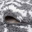 Tapis gris / blanc Jemima-870530650