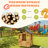 45"W x39"D Outdoor Wooden Playhouse For Kids, Outdoor Garden Pretend Play Games, Adventure Cottage, With Working Door, Windows, Service Station, Flowers Pot Holders-108534455