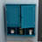 Minimalist style bathroom wall cabinet with 2 doors and adjustable shelves-71780612